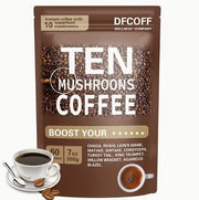 10 Mushrooms Coffee Alternative CLEAN INGREDIENTS No Chemicals 7oz