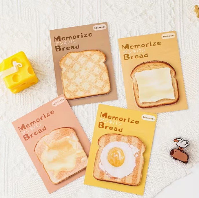 4 Pack Toast-It Post-It Style Sticky Notes