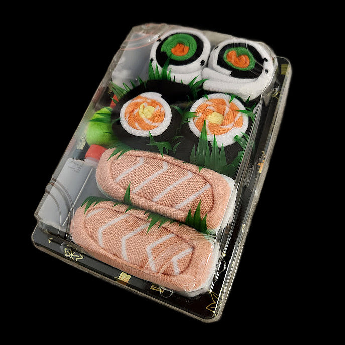 3 Pairs! Womens Sushi Socks GIFT SET