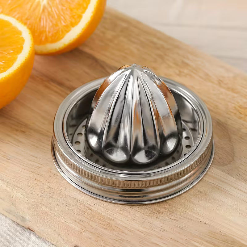 Mason Jar JUICER Attachment Lid for Wide-Mouth Jars