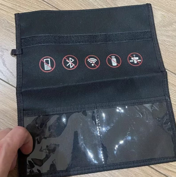 Small RFID / Faraday Bag for Phones, Keys, Electronics, Cards (A-2-2)