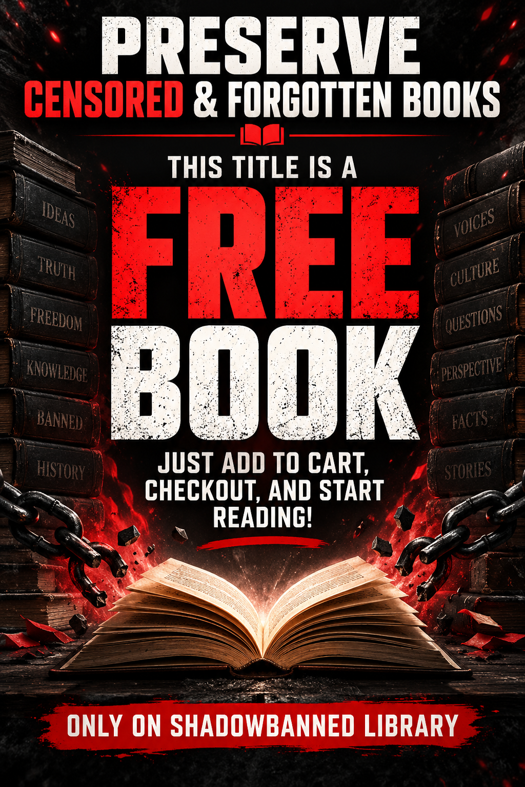 Free Book - Shadowbanned Library