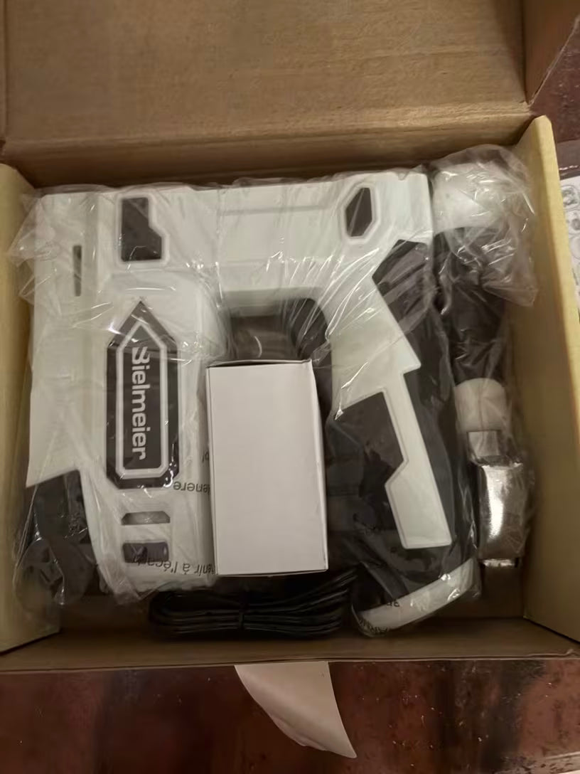 4V Cordless 2-in-1 Staple & Brad Nail Gun - Lightweight! Excellent for Seniors & Women