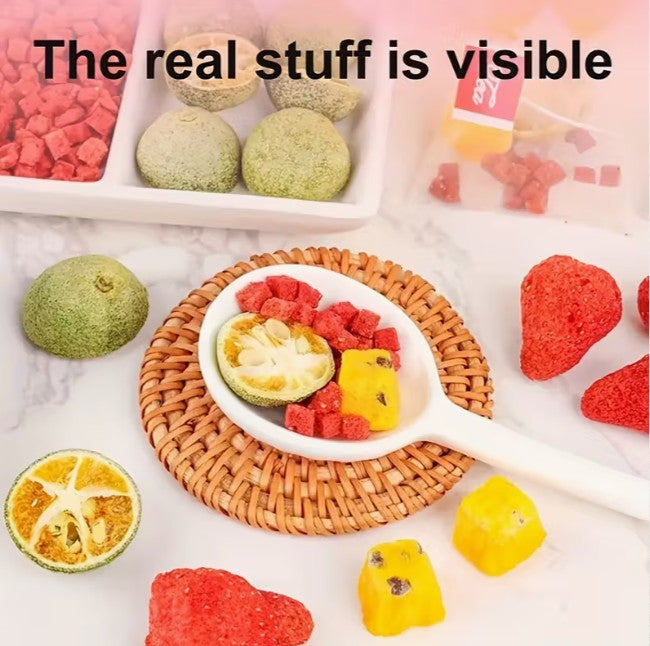 40pc Strawberry & Passion Fruit Iced Tea + Sugar (A-2-4)