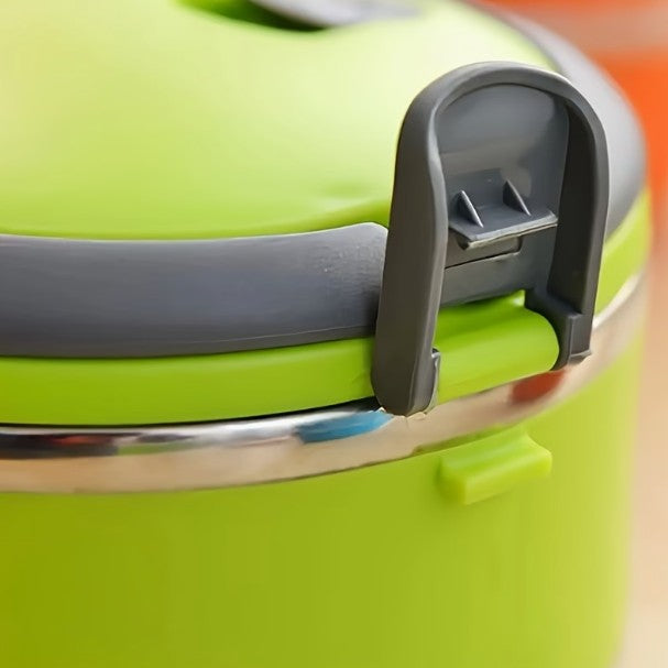 Thermos-Style Insulated Lunch Box Bowl STAINLESS STEEL Blue 12oz