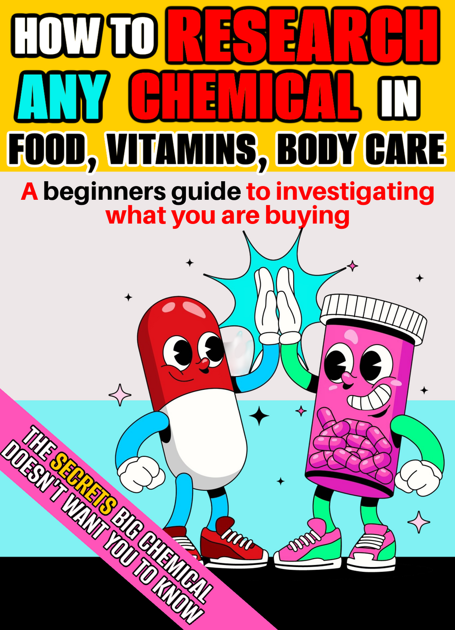 How to RESEARCH ANY CHEMICAL in Food, Vitamins, Body Care - Beginners Guide to Investigating (Agent131711)