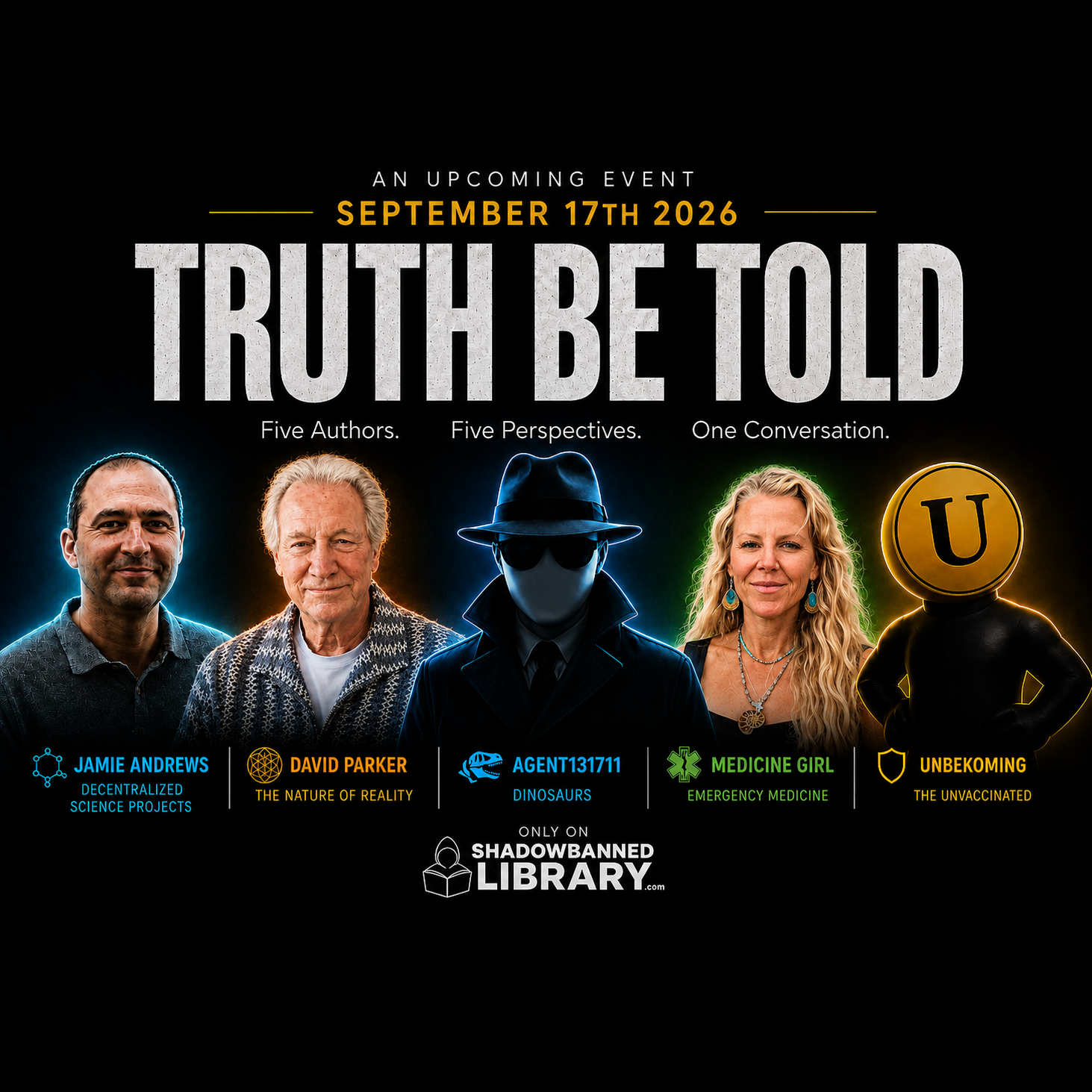 TRUTH BE TOLD - The Mega Event - SIX-HOUR LIVESTREAM Ticket