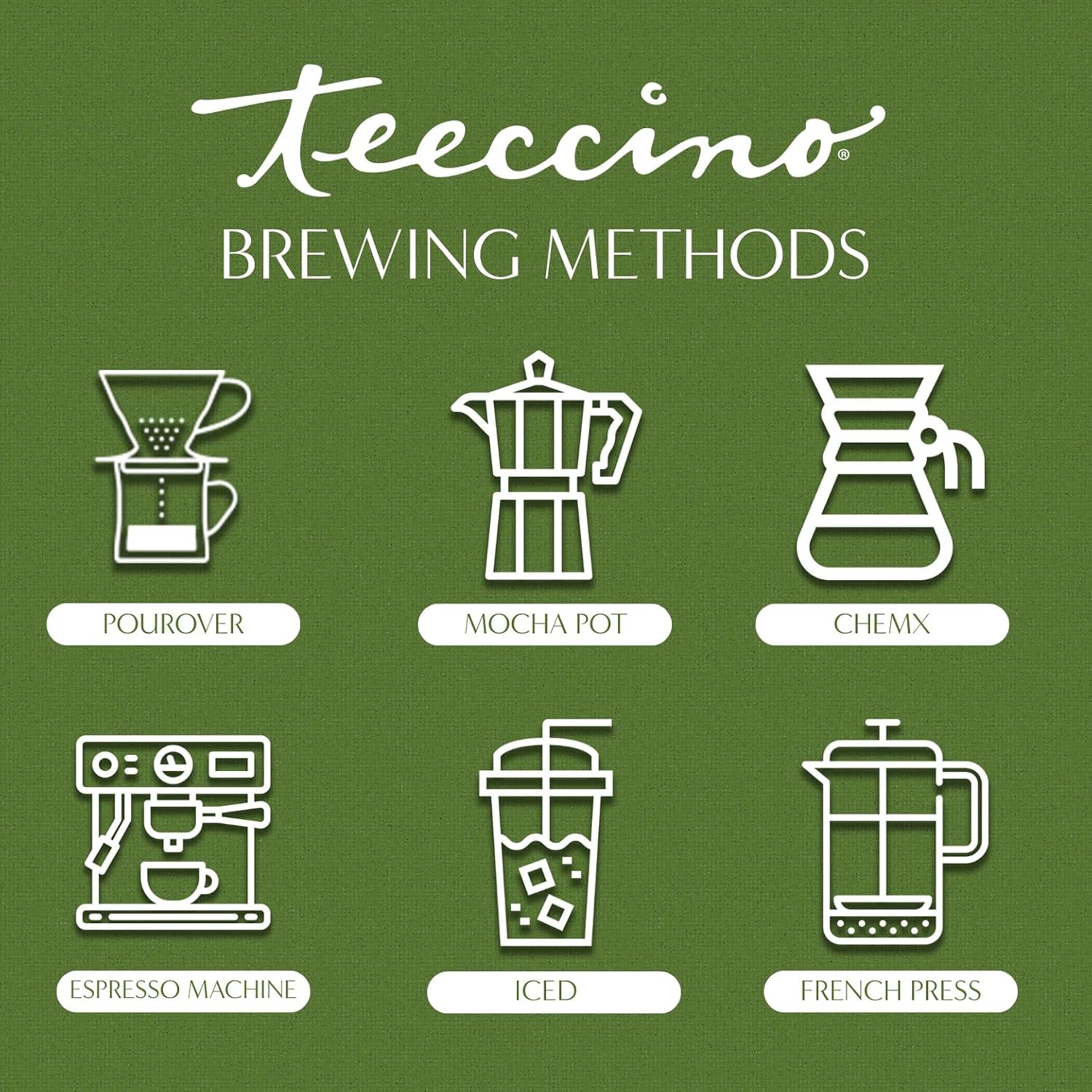 Teeccino Maca Chocolaté Chicory Coffee Alternative CAROB & CHICORY Coffee Alternative