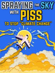 Spray the Sky with Piss - Psychopath Ideas to Stop Global Warming (eBook by Agent131711)