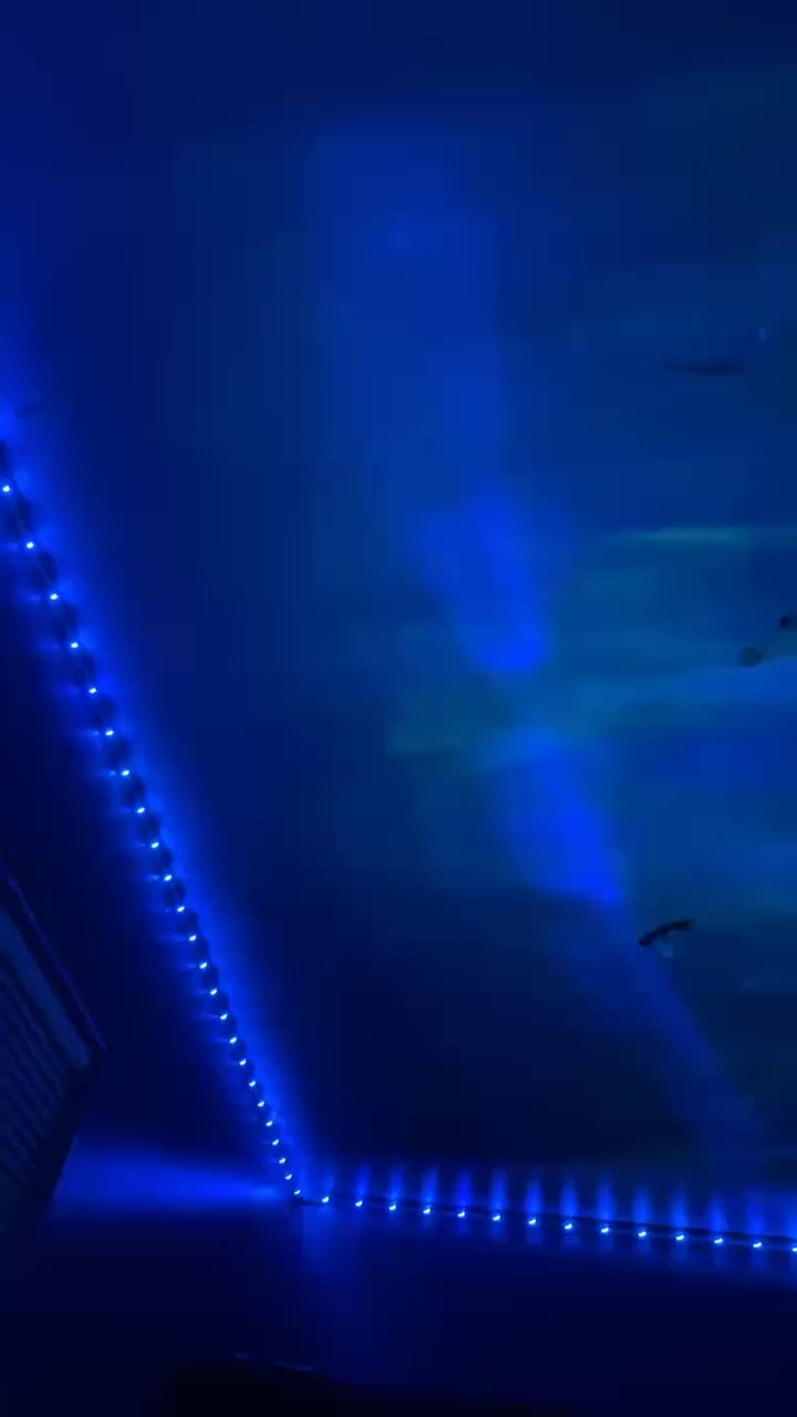 Load video: LED Aurora Night / Water Table Top Light Projector NIGHT RELAXATION Sleep Aid