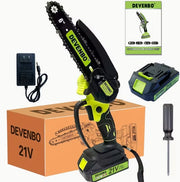 Wireless Lightweight Handheld Chainsaw for Branch, Log & Wood Trimming