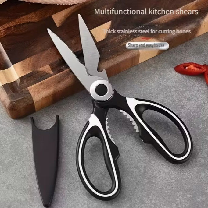 Stainless Steel Multi-Function Kitchen Shears Scissors (A-1-4)