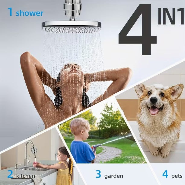 Universal Shower Head Filter REMOVE CONTAMINANTS