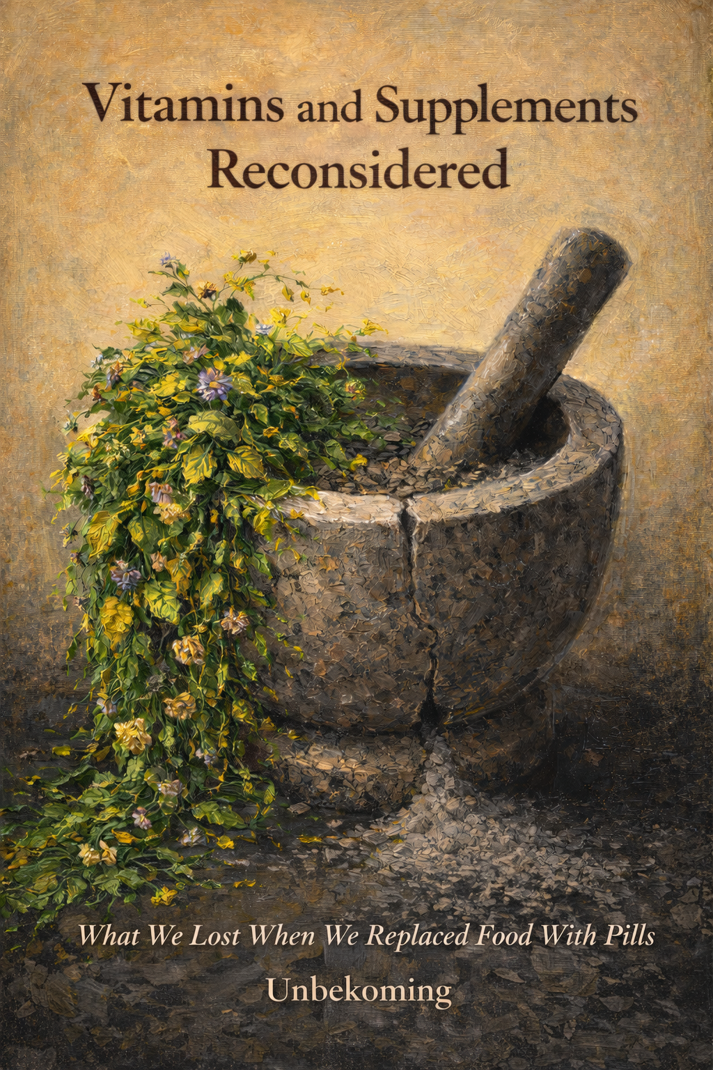 Vitamins and Supplements Reconsidered: What We Lost When We Replaced FOOD with PILLS (eBook by Unbekoming)