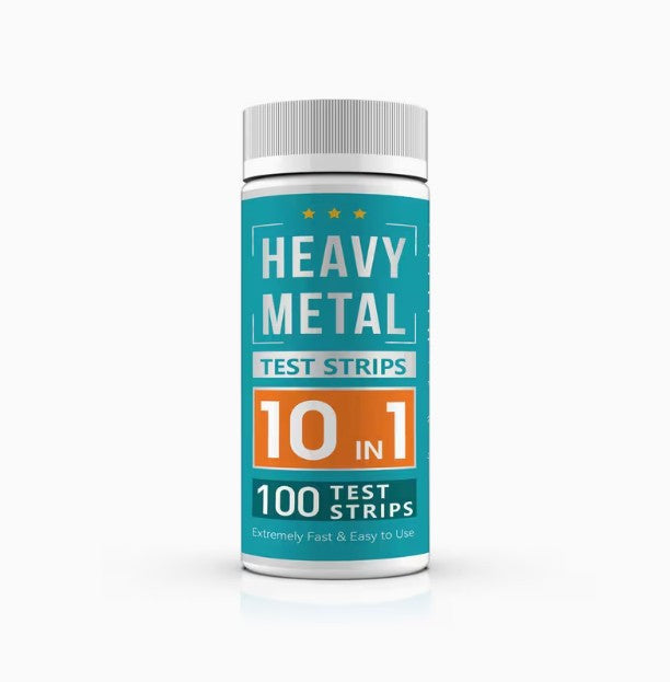 10-in-1 Heavy Metal Water Test Kit (100 strips) (A-2-3)