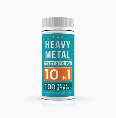 10-in-1 Heavy Metal Water Test Kit (100 strips) (A-2-3)