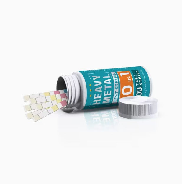 10-in-1 Heavy Metal Water Test Kit (100 strips) (A-2-3)